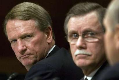 Automobile leaders testify during the U.S. Senate Banking Committee ...