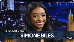 Simone Biles Talks Possibility of Competing in 2028 Olympics and Meeting Tom Cruise in Paris