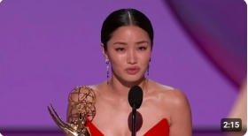 Anna Sawai Accepts the Emmy Award for Lead Actress in a Drama Series - Emmy Awards