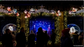 Saks Fifth Avenues holiday light display in Manhattan changing up this season