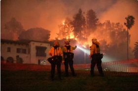 California fires live updates: New fire erupts in Hollywood Hills